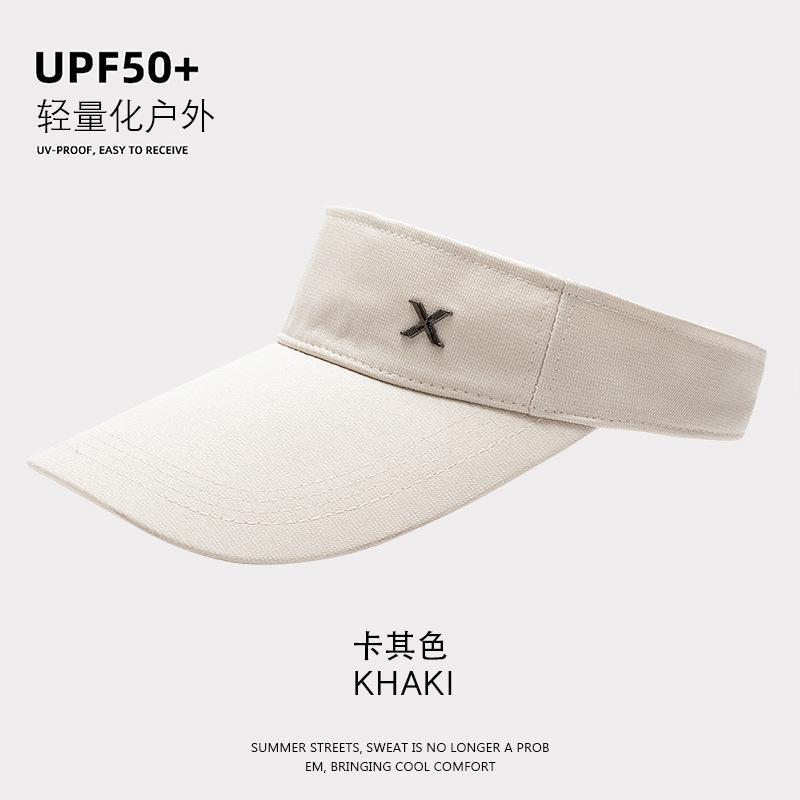 Summer outdoor sunscreen cap sports marathon professional quick-drying running cap big brim sunscreen breathable versatile empty top hat