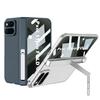 Applicable To Google Pixel11ProFold Mobile Phone Case Hinged All-inclusive Plain Leather Personalized Protective Case