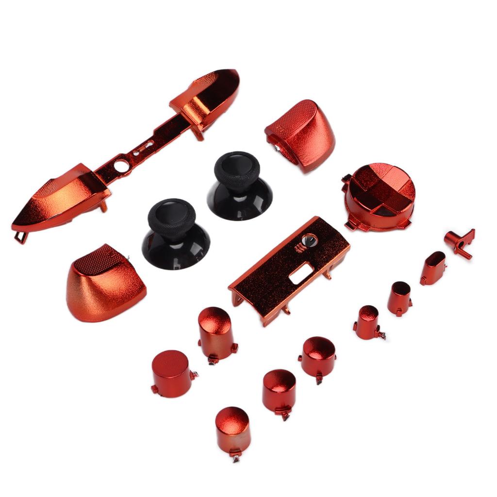 Full Game Controller Button Set Electroplating Replacement Handles Accessories for Xbox Series X