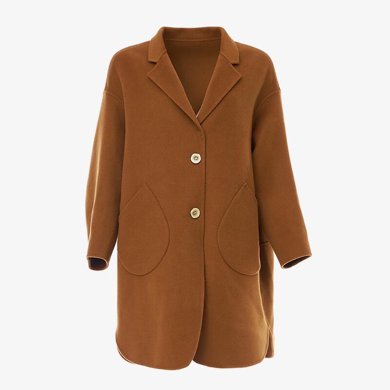 

Женское полупальто Gejin из смесовой шерсти для通勤 L