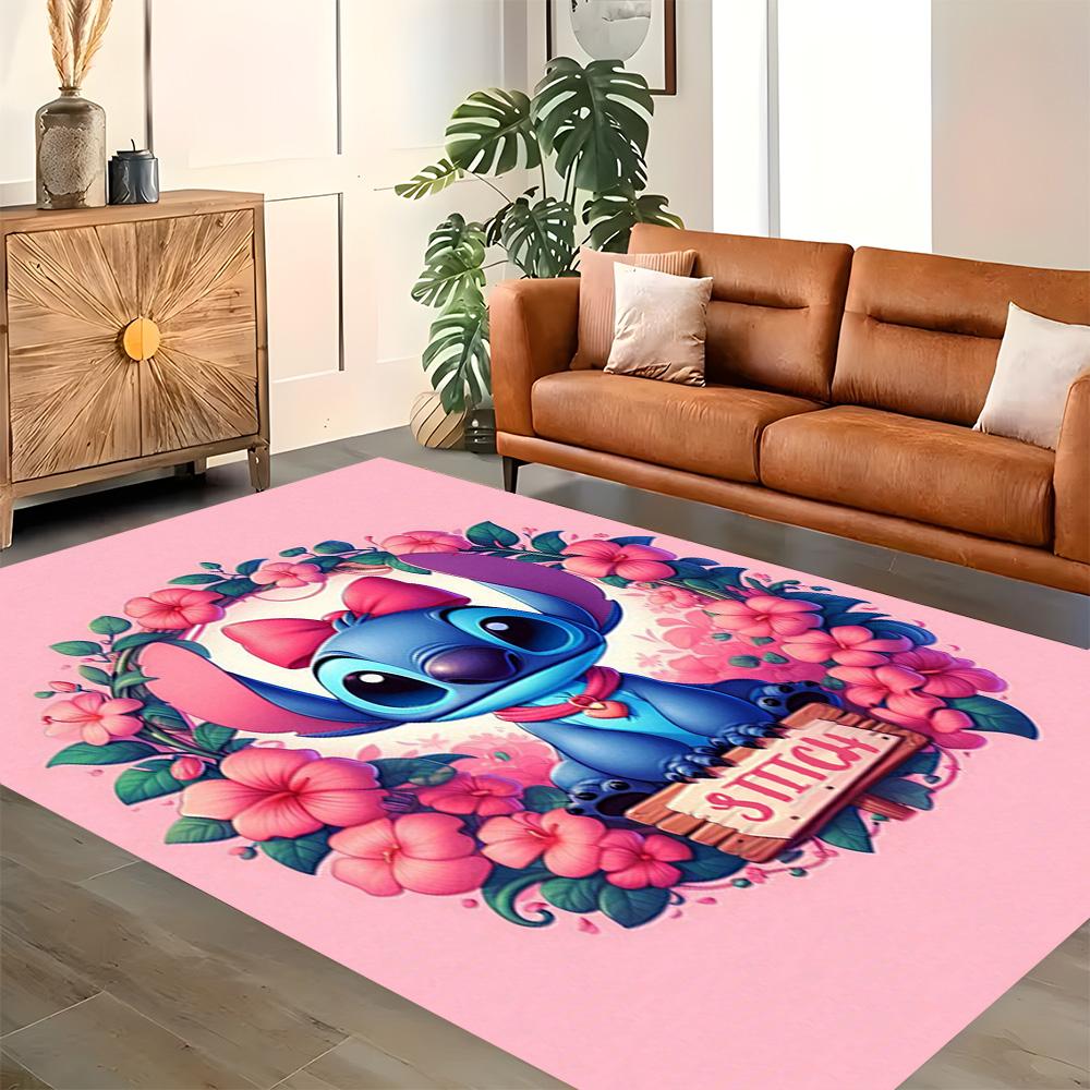 Stitch Angelic Fantasy for Living Room rug, Bedroom, Study Room, Hallway Decoration, Perfect for Home Decoration or Holiday Gifts