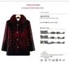 Women's One-Piece Grandma Style Mink Velvet Jacket – Versatile, Stylish, Autumn/Winter Top