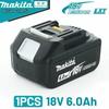 100% original Makita 18V battery 6.0Ah 9.0AH rechargeable battery Makita 3.0Ah 5.0Ah charger BL1850B BL1860B  power tool battery