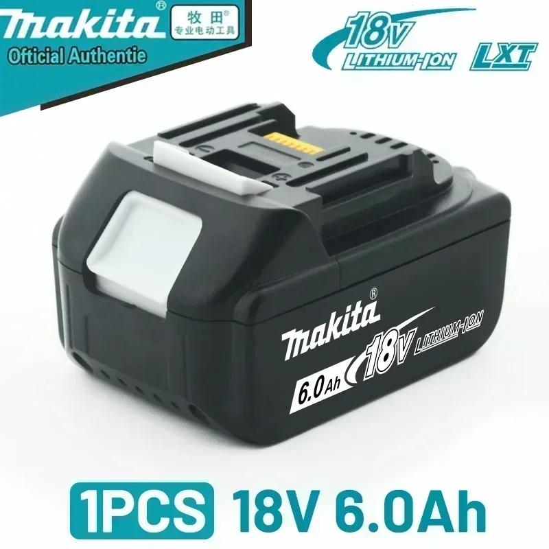 100% original Makita 18V battery 6.0Ah 9.0AH rechargeable battery Makita 3.0Ah 5.0Ah charger BL1850B BL1860B power tool battery