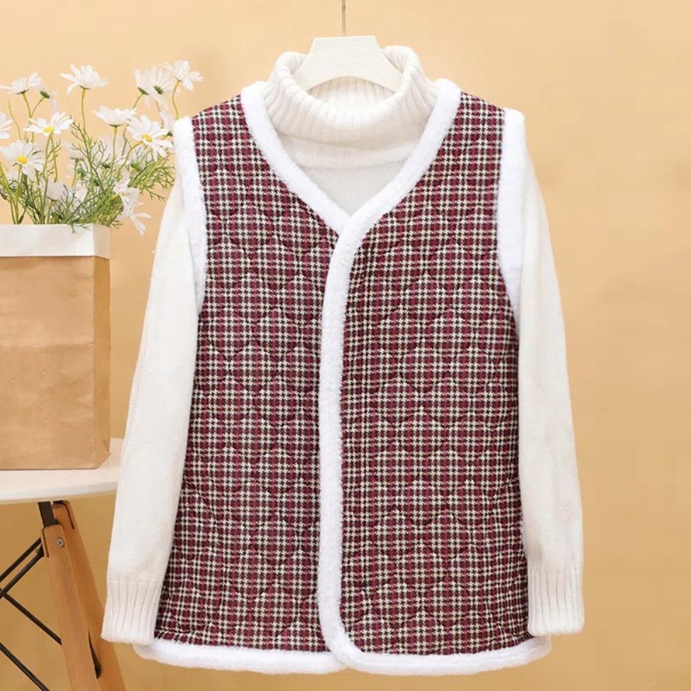 

Пальто без рукавов в китайском стиле с карманами, кардиган, жилет, женское, для офиса коричневый