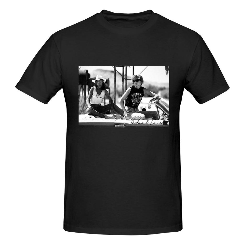 Thelma And Louise Tshirtthelma Louise Retro Sweet Cool Tshirt Retro Minimalist Quickdrying Basic Tee