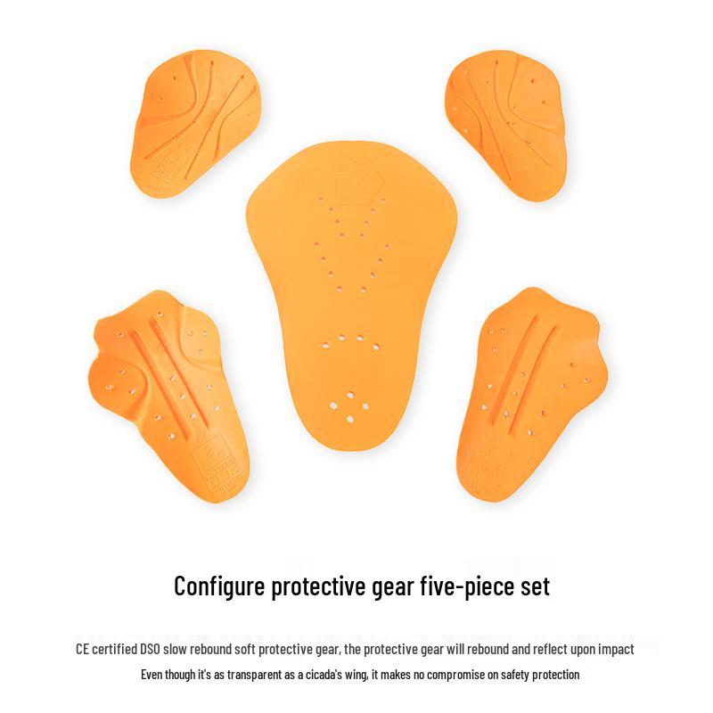 FEHER Damen Atmungsaktiver Mesh Motorrad-Rüstungsanzug - Sommer-Fahrten Sturzschutz Rennbekleidung