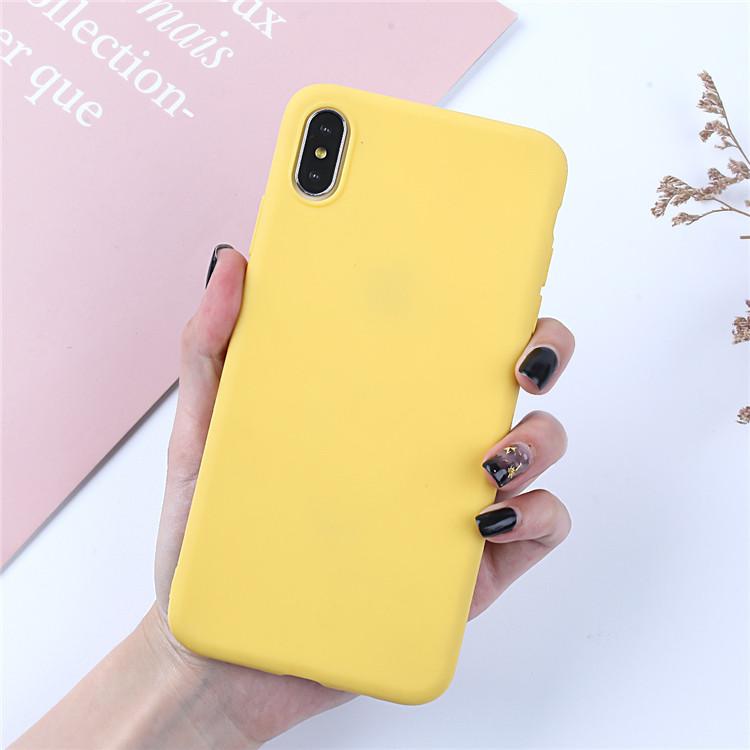 Luxus Matte Handyhülle für iPhone X XR XS max Hülle Für iphone 11 12 Pro Max 6 7 8 Plus SE 2020 Silikon Weiche Rückabdeckung Hüllen