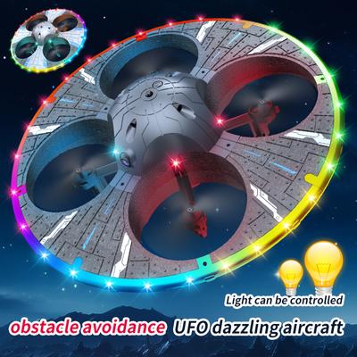 2024 New RC Drone Foam UAV Ufo Camera with Lighting Intelligent Obstacle Avoidance Aerial Four Axis Aircraft Mini Dron Toy for Kids Gifts