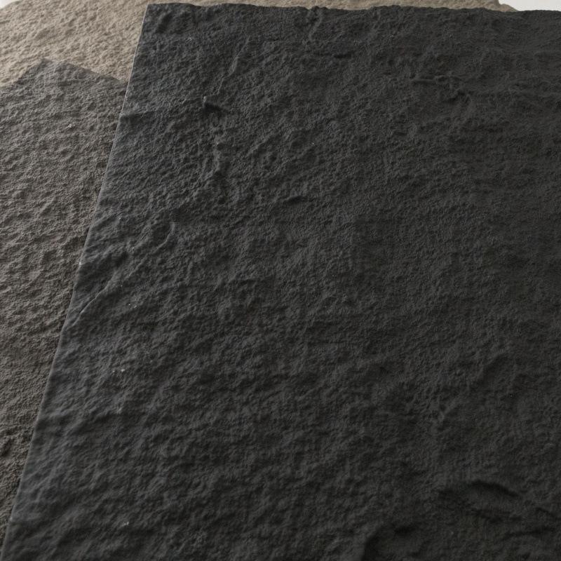 3D Black Stone Pattern Photography Board for Livestream Rooms