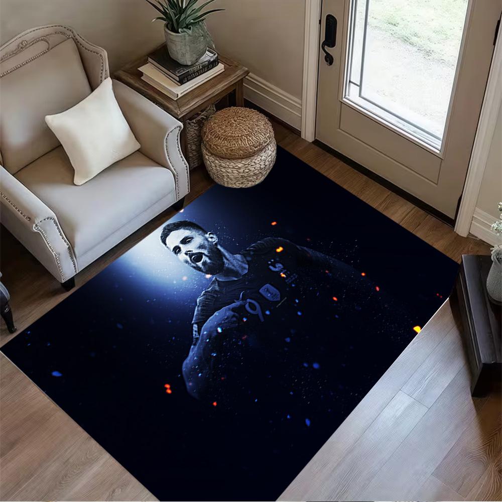 Borussia Dortmund Celebration Floor Rug Office Rug Design for Dormitory Outdoor Foyer Playrooms Antislip Carpet Anime Office Decor