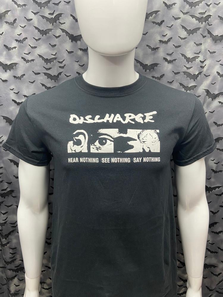 

Футболка Discharge Хардкор Панк Ди-Бит Краст Панк Альбом Мерч Унисекс Футболка 4XL