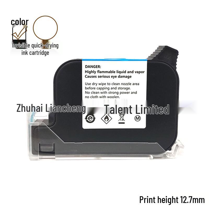 Compact Handheld Inkjet Printer for QR Codes On Embossed Surfaces