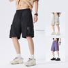 Men's 2025 Trendy Ice Silk Cargo Shorts - Lightweight Summer Sports Capri Pants