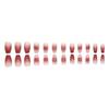 Net Celebrity Style Blush Nails: Ice-Clear, Whitening, Student-Friendly, Sweet Detachable Tips