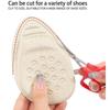 24 STÜCK T-förmige Fersenschoner und Vorfußpolster Fersenpolster Kissen für Sneaker und High Heels