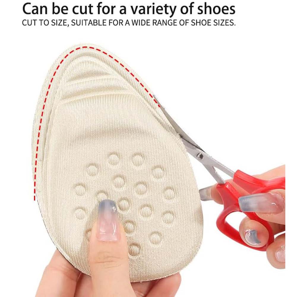 24 STÜCK T-förmige Fersenschoner und Vorfußpolster Fersenpolster Kissen für Sneaker und High Heels