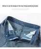 Retro Star Print Bootcut Jeans - Spring/Autumn Wide Leg Casual Pants