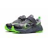 Li Ning Kids Shock Absorption Rebound Sports Casual Shoes Kids Casual Shoes Black Gray Green YKNS068-11