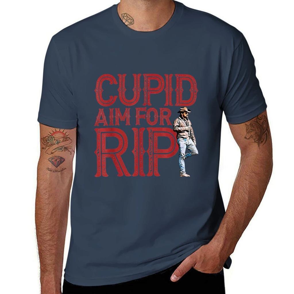 Cupid Aim For Rip Valentines Day Tshirt Plus Size Short Sleeve Tshirt