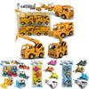 Toy Inertia Engineering Car Children Gift Moving Parts Educational Development