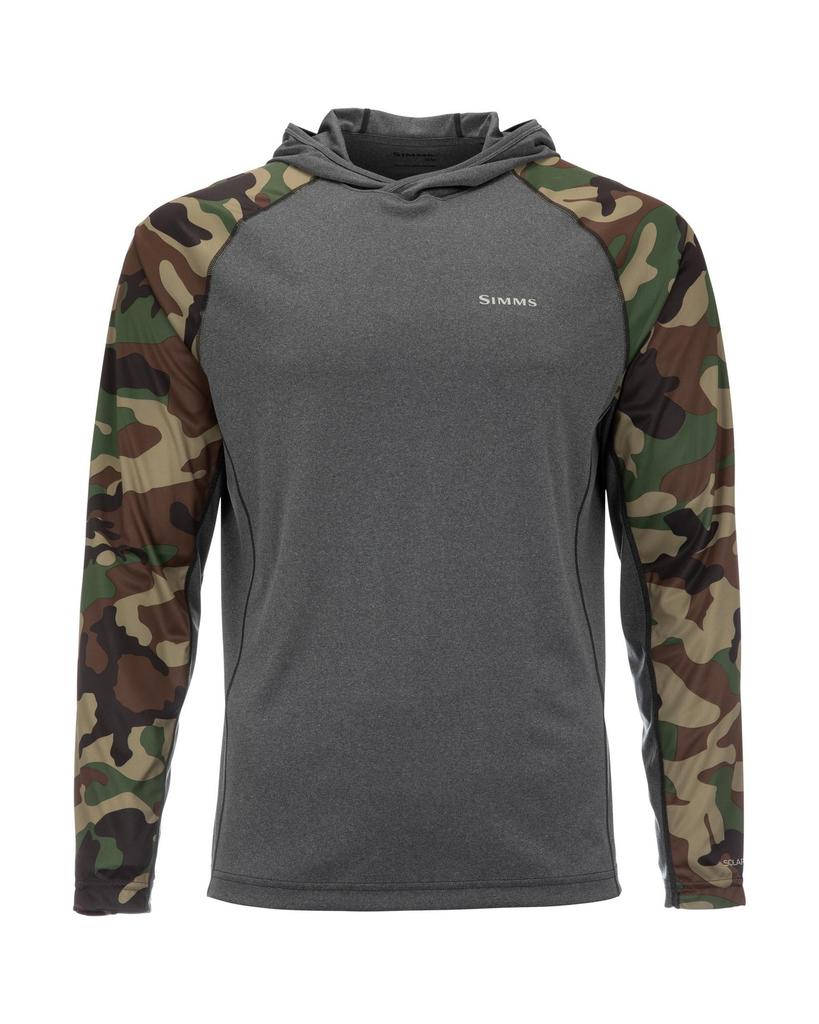 SIMMS Fishing Suit UPF50 Long Sleeve Hoodie Quick Drying Breathable Sunscreen Clothing Luya Outdoor T-Shirt New
