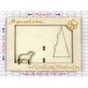 Great Swiss Mountain Dog, Greater Swiss Mountain Dog - Photo frame, engraved wooden frame, a lovely gadget for the dog lover by Art-Dog