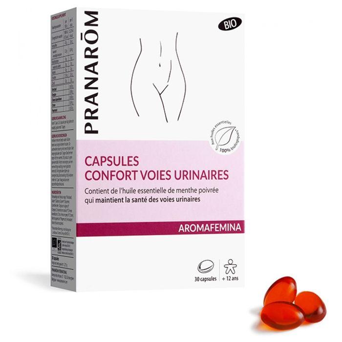 Pranarom Aromafemina Confort Voies Urinaires Bio 30 capsules