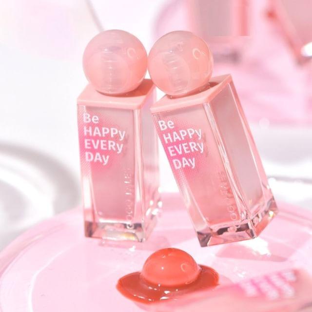 GOGO TALES - Mirror Lip Glaze - 4 Colors (1-4) #G01 Tomato - 3.8g