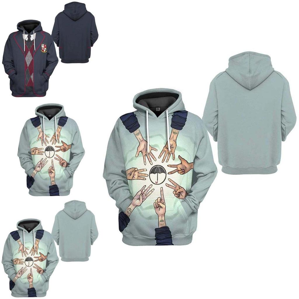 The Umbrella Academy Costume Hooded Jacket Soft And Comfortable Pullover Sweatshirt