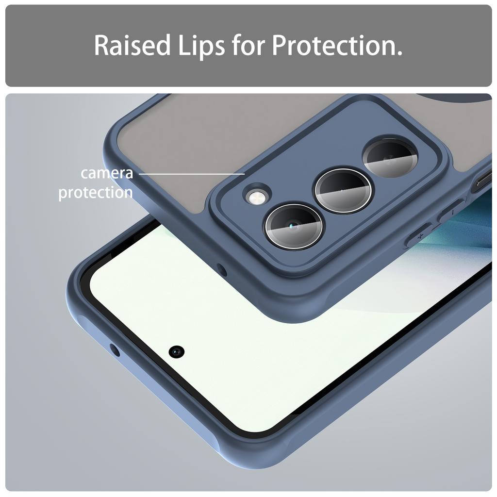 Xiaomi Redmi 15 4G (171.1*82.1*8.2mm) Phone Case,Magnetic Shockproof Phone Case,Bumper Hybrid Cover for Xiaomi Redmi 15 4G (171.1*82.1*8.2mm)