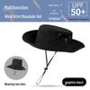 Men's Outdoor Denim Mountaineering Hat - Sun Protection for Climbing, Fishing, and Summer Activities