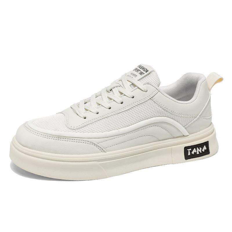 Men's Shoes 2025 New Mesh White Shoes Men's Breathable Mesh Casual Board Shoes Versatile Fashion Sports Shoes