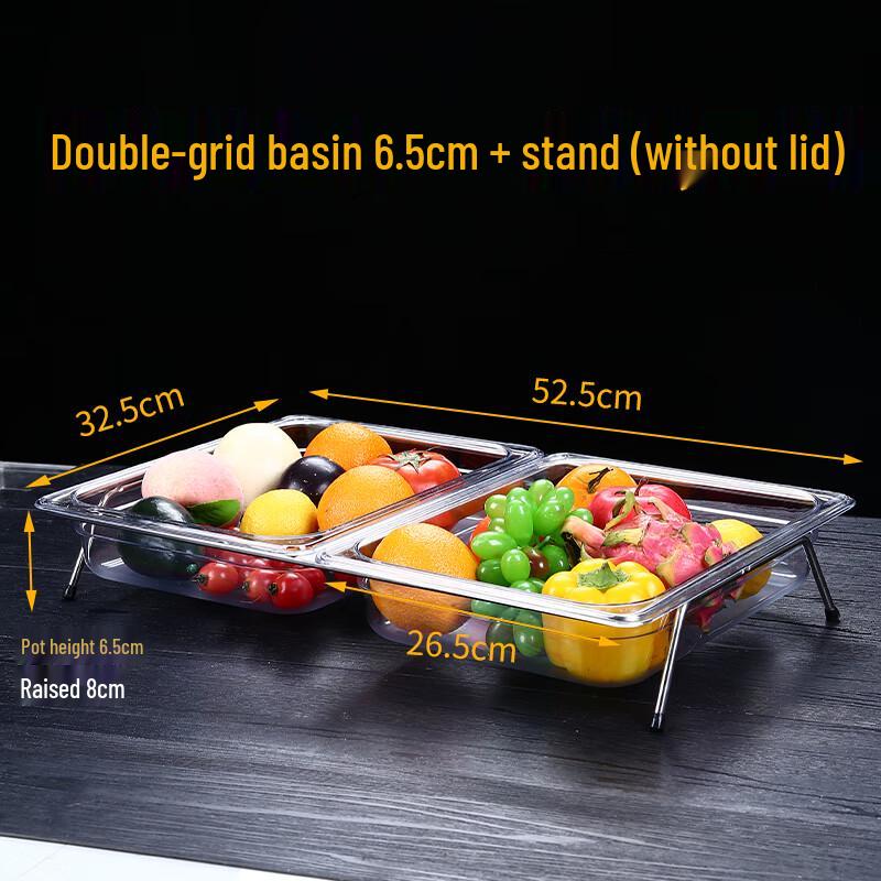 Прозрачный акриловый бокс для демонстрации продуктов со стойкой