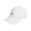 Adidas Embroidered Logo Cap Unisex Hats White IT1884
