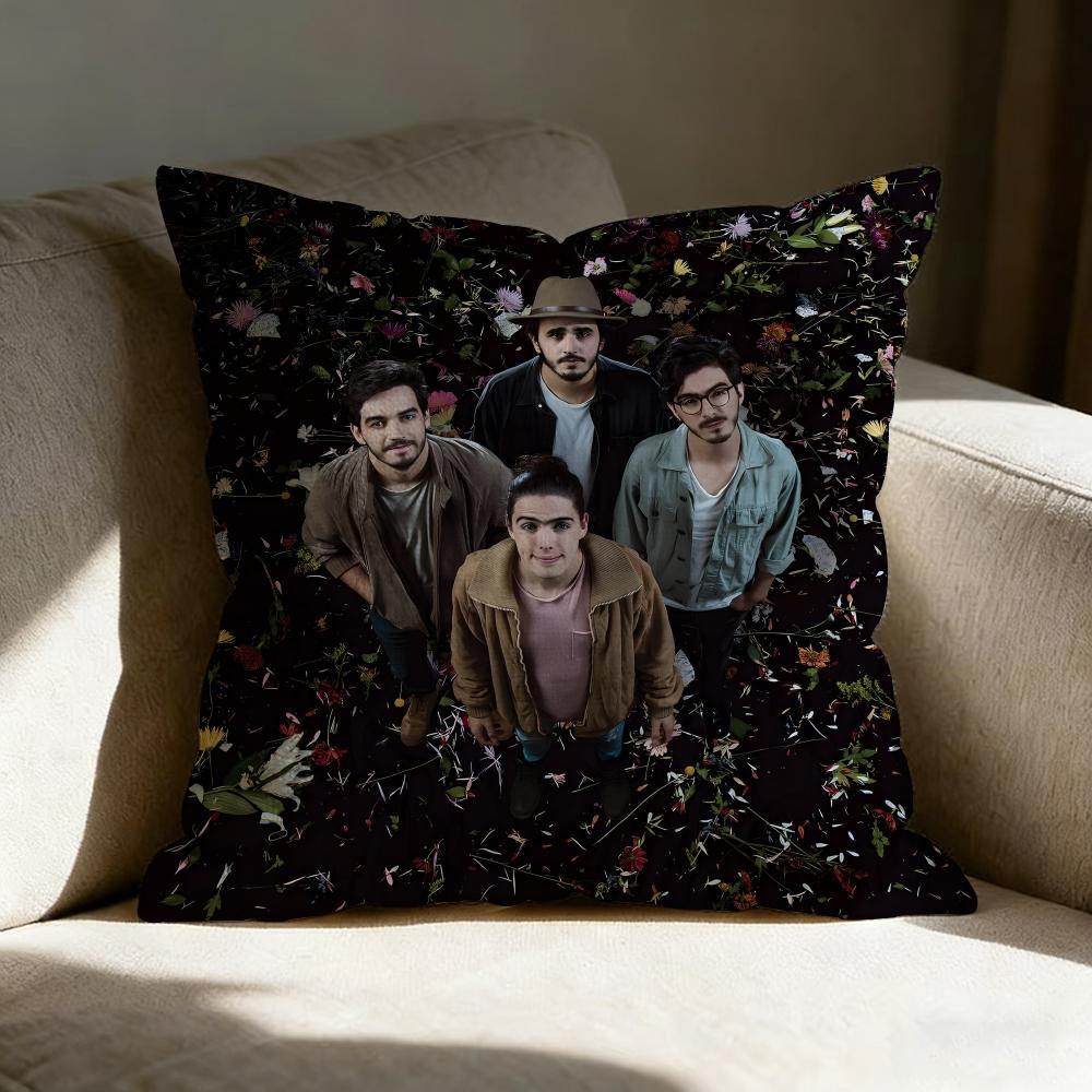 M-morat Band Pillow Case Pillowcase, Double-sided Printed, Sofa Cushion, Bedroom Headboard Pillow