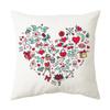 Office Sofa Car Cushion Cover English Confession Love Pattern Luxury Home Decoration Pillow Cover
