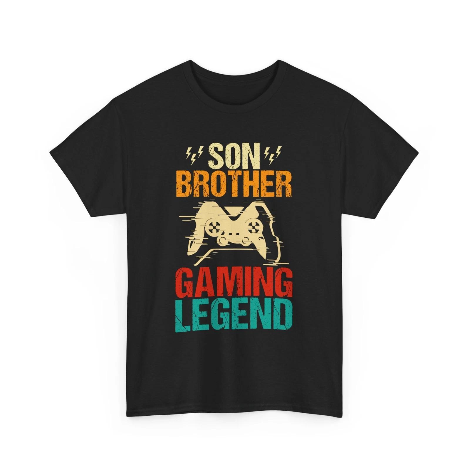 Gaming Legend T-Shirt | Epic Gamer Tee | Son Brother Gaming Legend Shirt XL