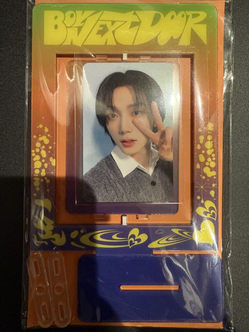 

[USED] boynextdoor Bonekdo Korean Pop-up Acrylic Stand Songho