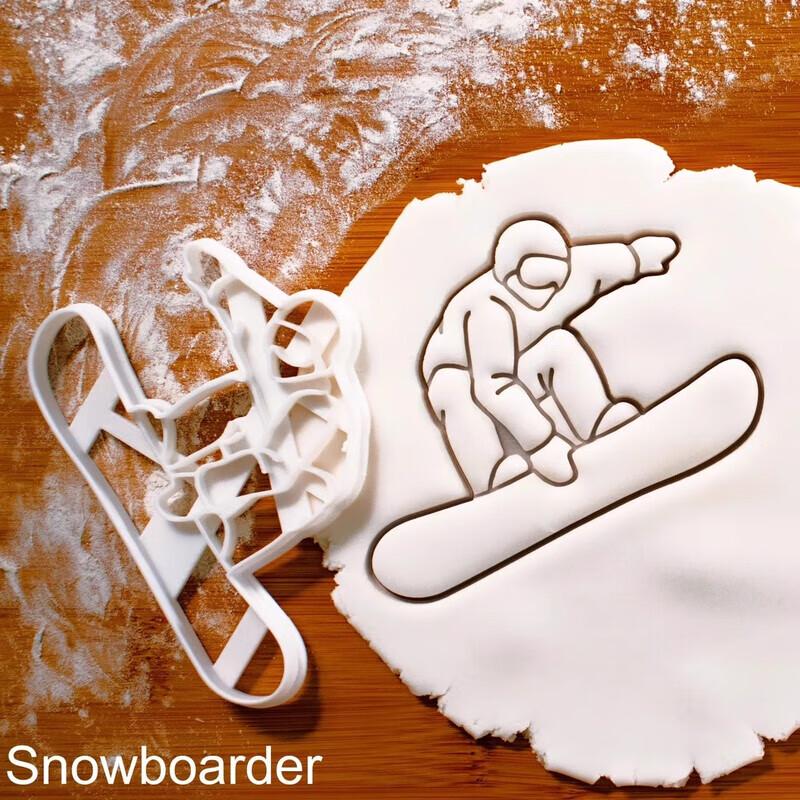 HUIWEN Ski Goggles Fondant Mold