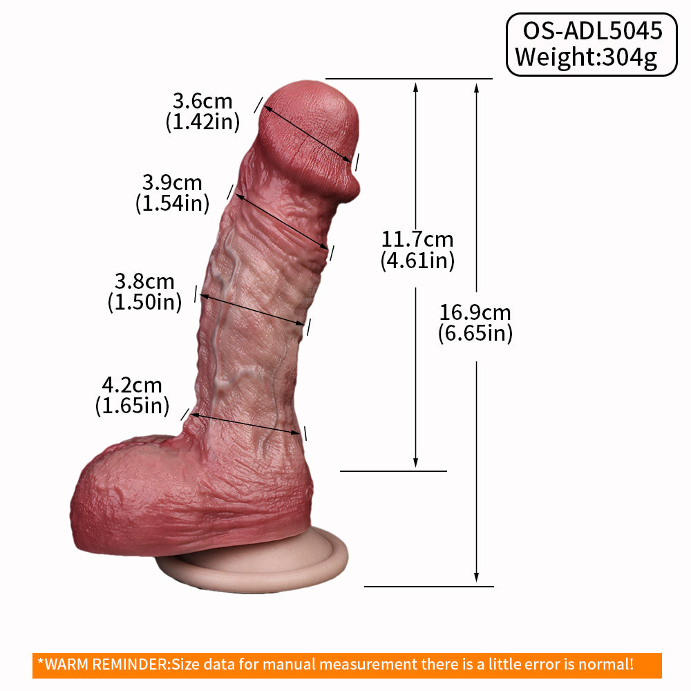 Will Lifelike Dildo Skin 16.9Cm X 4.2Cm Dildos