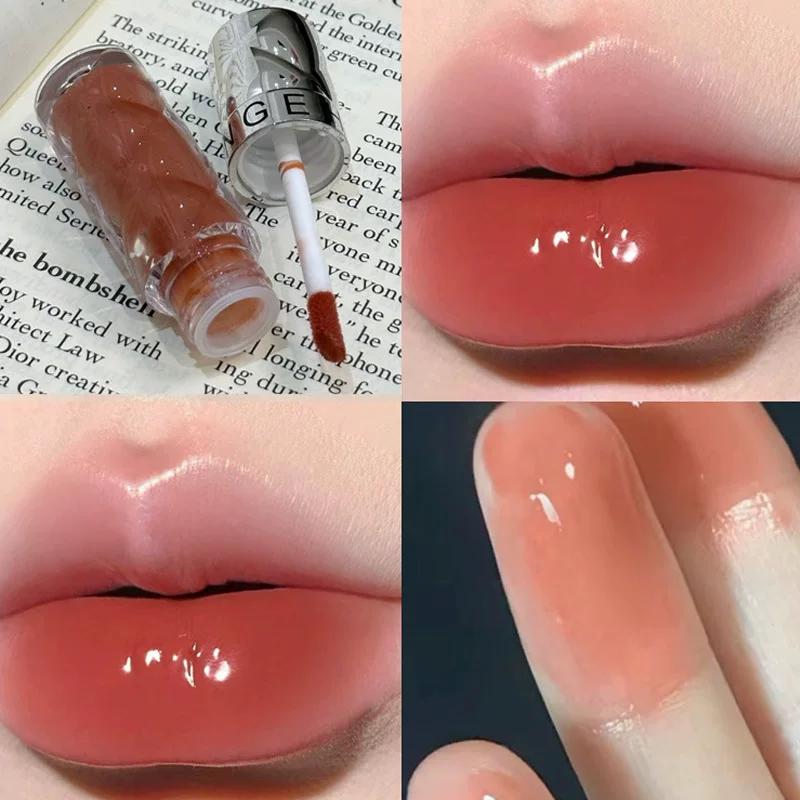 God of Pure Desire! Fengying Honey Lip Glaze Mirror Water Light Cheap Lipstick Female Moisturizing Nude Doodle Glass Lip Gloss