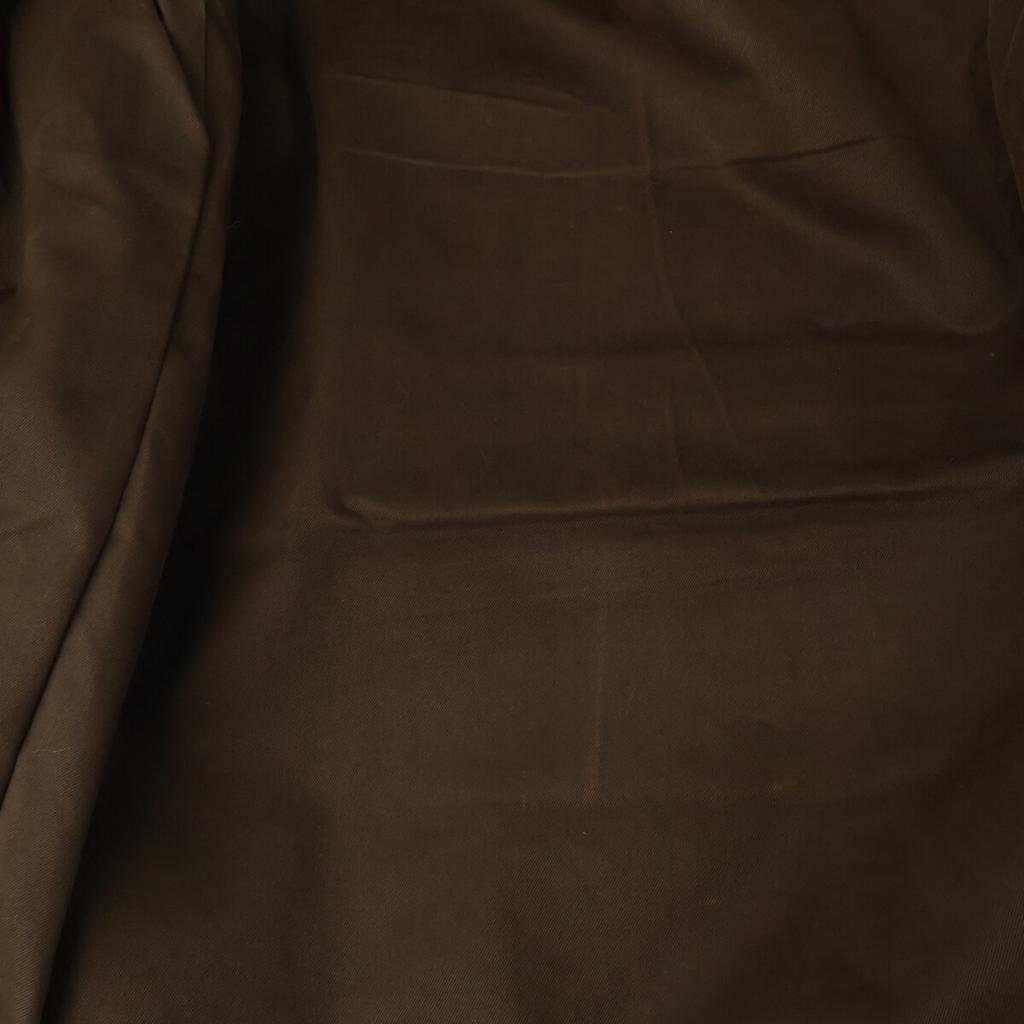 AEROLEATHER Pferdeleder lange Jacke mit langem Halbgürtel Jacke 40 BraunGebraucht