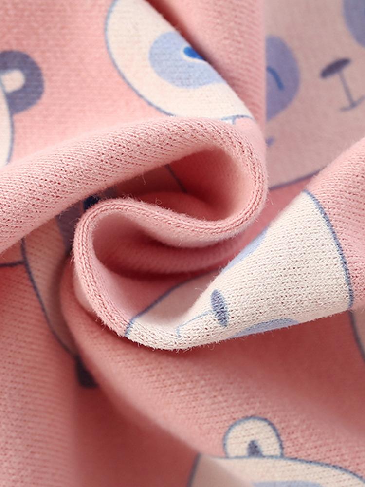 Frühlings-Mädchen bedrucktes Rundhals-Langarm-Sweatshirt, lässiges Oberteil