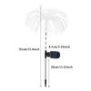 Solar Jellyfish Garden Lights Outdoor Waterproof 7 Color Changing Fiber Optic Solar Landscape Pathway Stake Lamps for Yard Lawn Wedding Holiday Decor