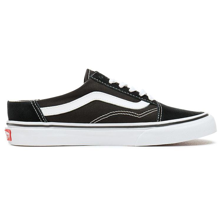 Vans Old Skool Mule 'Black' (Unisex) Black / True White Skate Shoes VN0A3MUS6BT