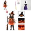 Stylish European American Kids Halloween Costume With Soft Lace Detailing