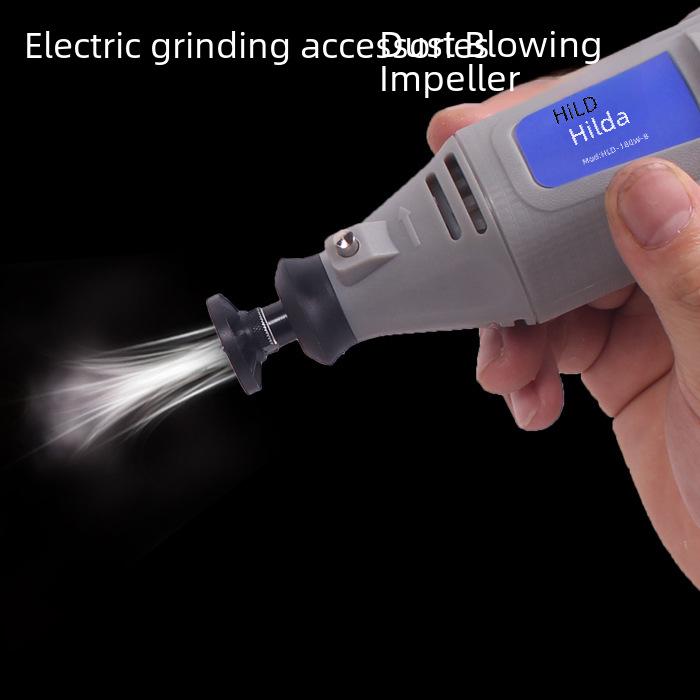 DREMEL 490-Compatible Electric Grinding and Dust Blowing Chuck Nut with Impeller