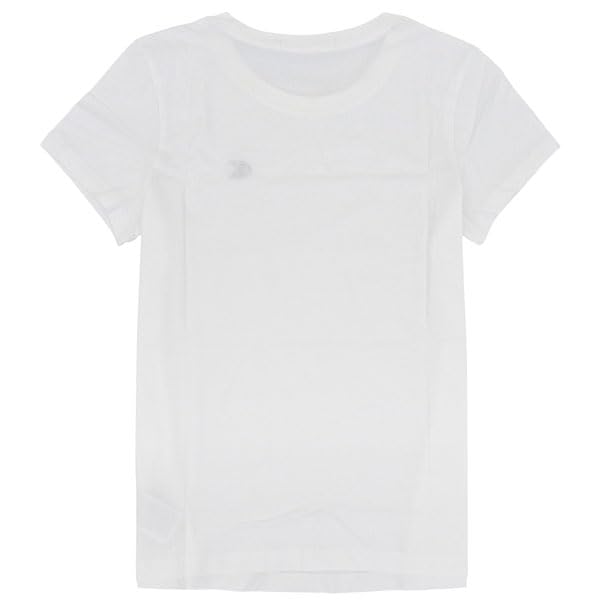 Crew Short J20J212883 [Calvin Klein] Women's T-shirt, Neck, Sleeve, Cotton, One-Point Design, (WHITE/S) [Item]