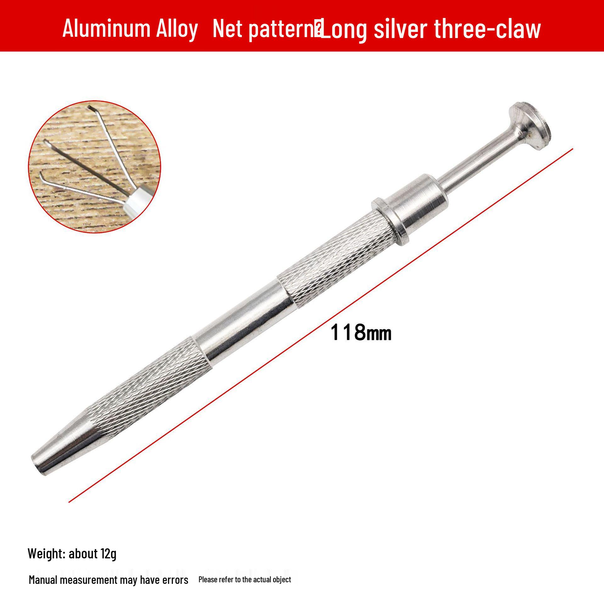 

Industrial Anti-static Telescopic Four-claw Chip and Gem Gripping Tweezer